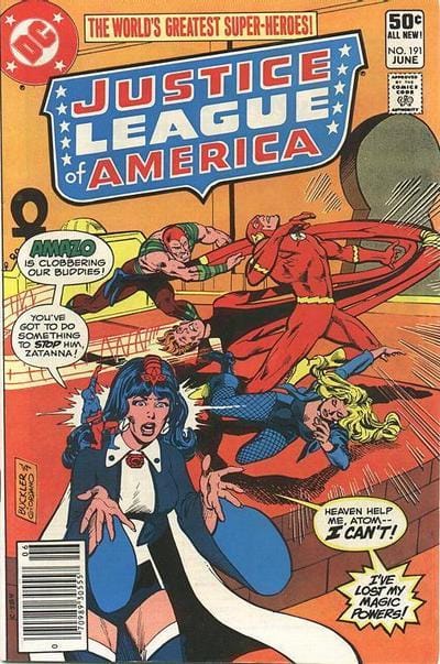 DC Comics COMIC BOOK Justice League of America #191 - N (FN/VF)