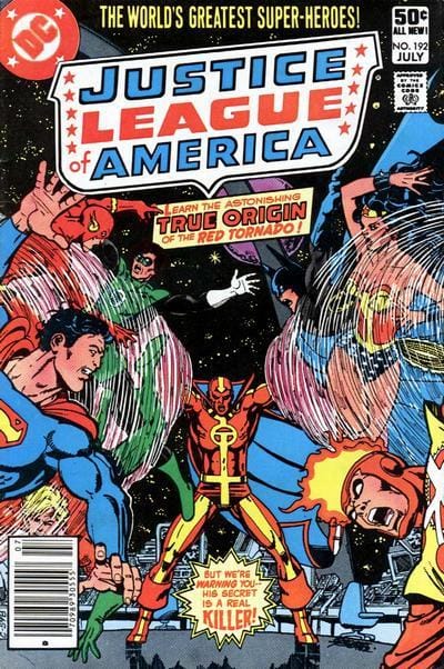 DC Comics COMIC BOOK Justice League of America #192 - D (FN/VF)