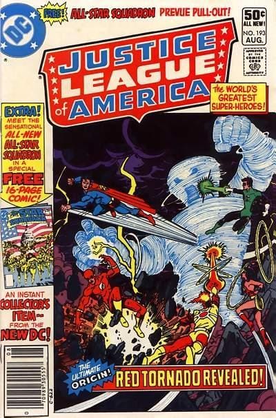 DC Comics COMIC BOOK Justice League of America #193 - D (FN/VF)