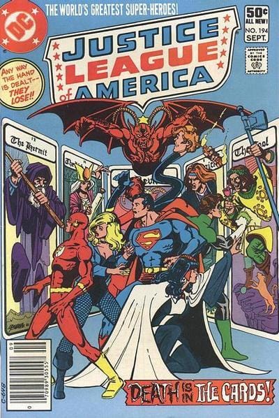 DC Comics COMIC BOOK Justice League of America #194 - N (FN/VF)