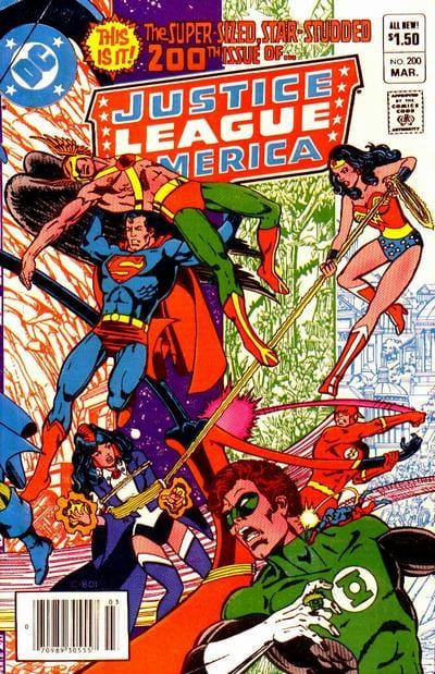DC Comics COMIC BOOK Justice League of America #200 - N (FN/VF)