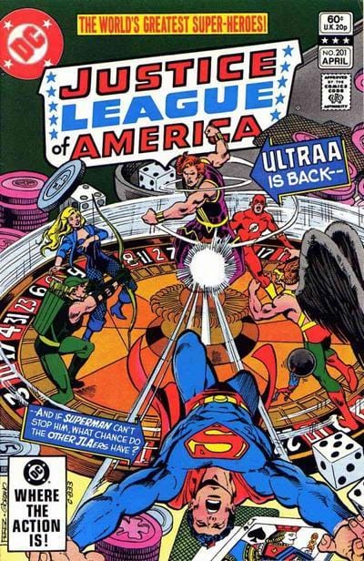 DC Comics COMIC BOOK Justice League of America #201 - D (FN/VF)