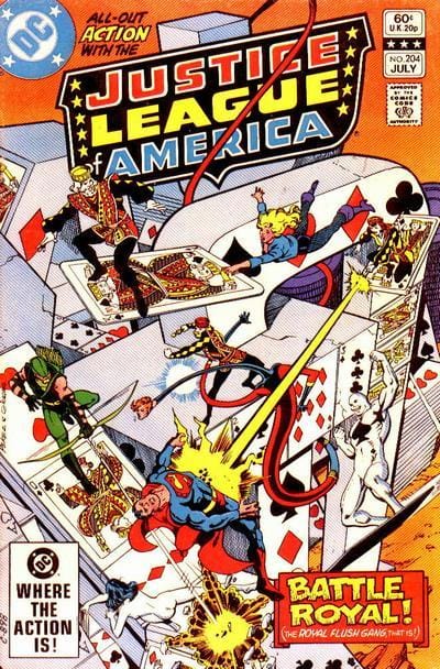 DC Comics COMIC BOOK Justice League of America #204 - D (FN/VF)