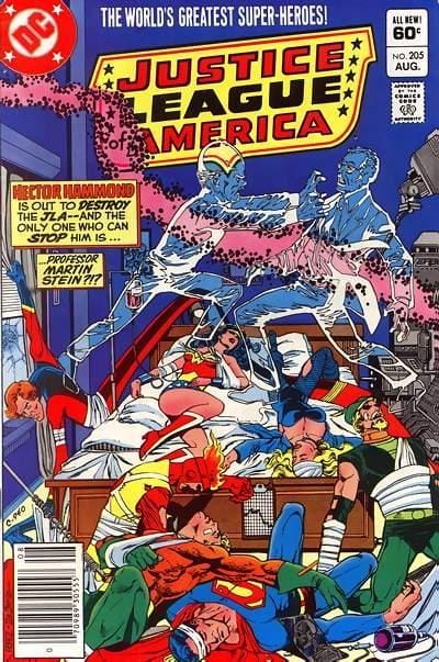 DC Comics COMIC BOOK Justice League of America #205 - D (FN/VF)