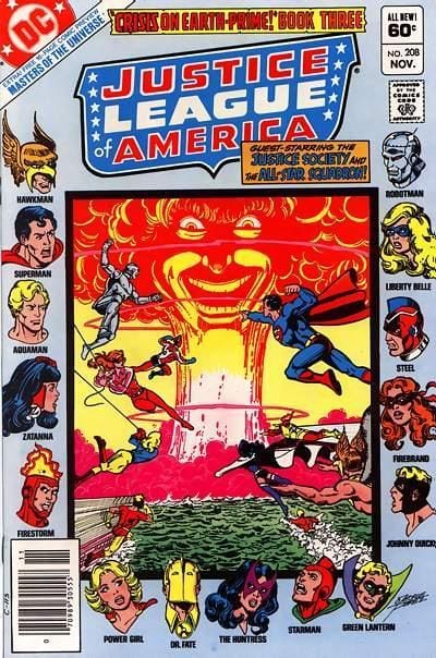 DC Comics COMIC BOOK Justice League of America #208 - D (FN/VF)