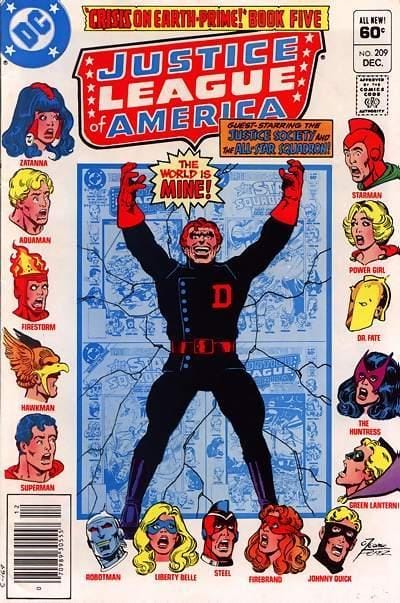 DC Comics COMIC BOOK Justice League of America #209 (FN/VF)