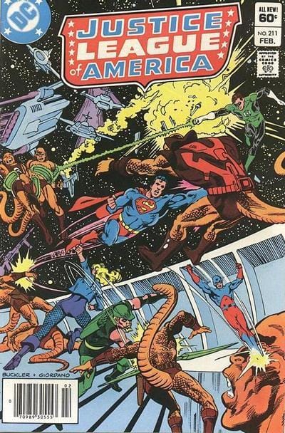 DC Comics COMIC BOOK Justice League of America #211 - D (FN/VF)