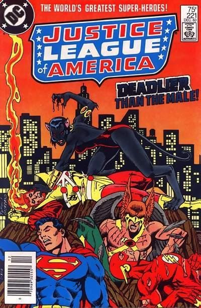 DC Comics COMIC BOOK Justice League of America #221 - D (FN/VF)