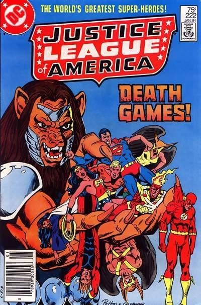 DC Comics COMIC BOOK Justice League of America #222 - D (FN/VF)