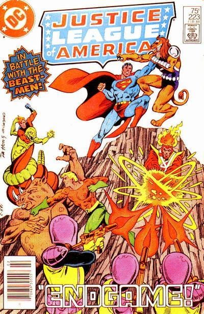 DC Comics COMIC BOOK Justice League of America #223 - D (FN)
