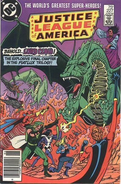 DC Comics COMIC BOOK Justice League of America #227 - D (FN)