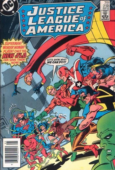 DC Comics COMIC BOOK Justice League of America #238 - D (FN)