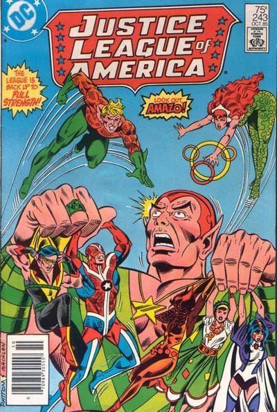 DC Comics COMIC BOOK Justice League of America #243 - D (FN)