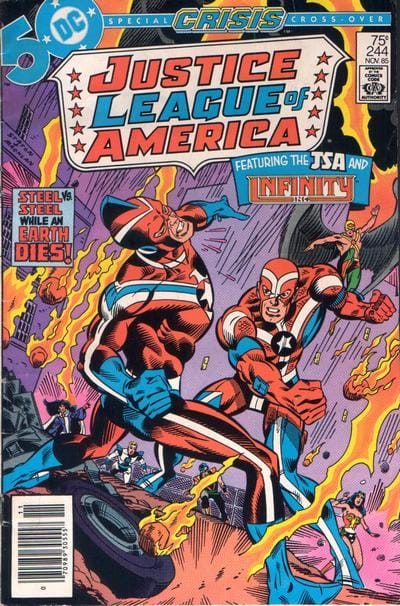 DC Comics COMIC BOOK Justice League of America #244 - D (FN)