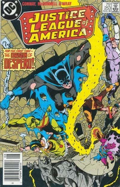 DC Comics COMIC BOOK Justice League of America #253 - D (FN)