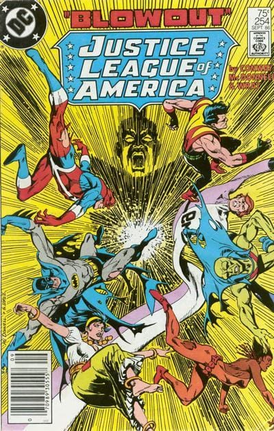 DC Comics COMIC BOOK Justice League of America #254 - D (FN)