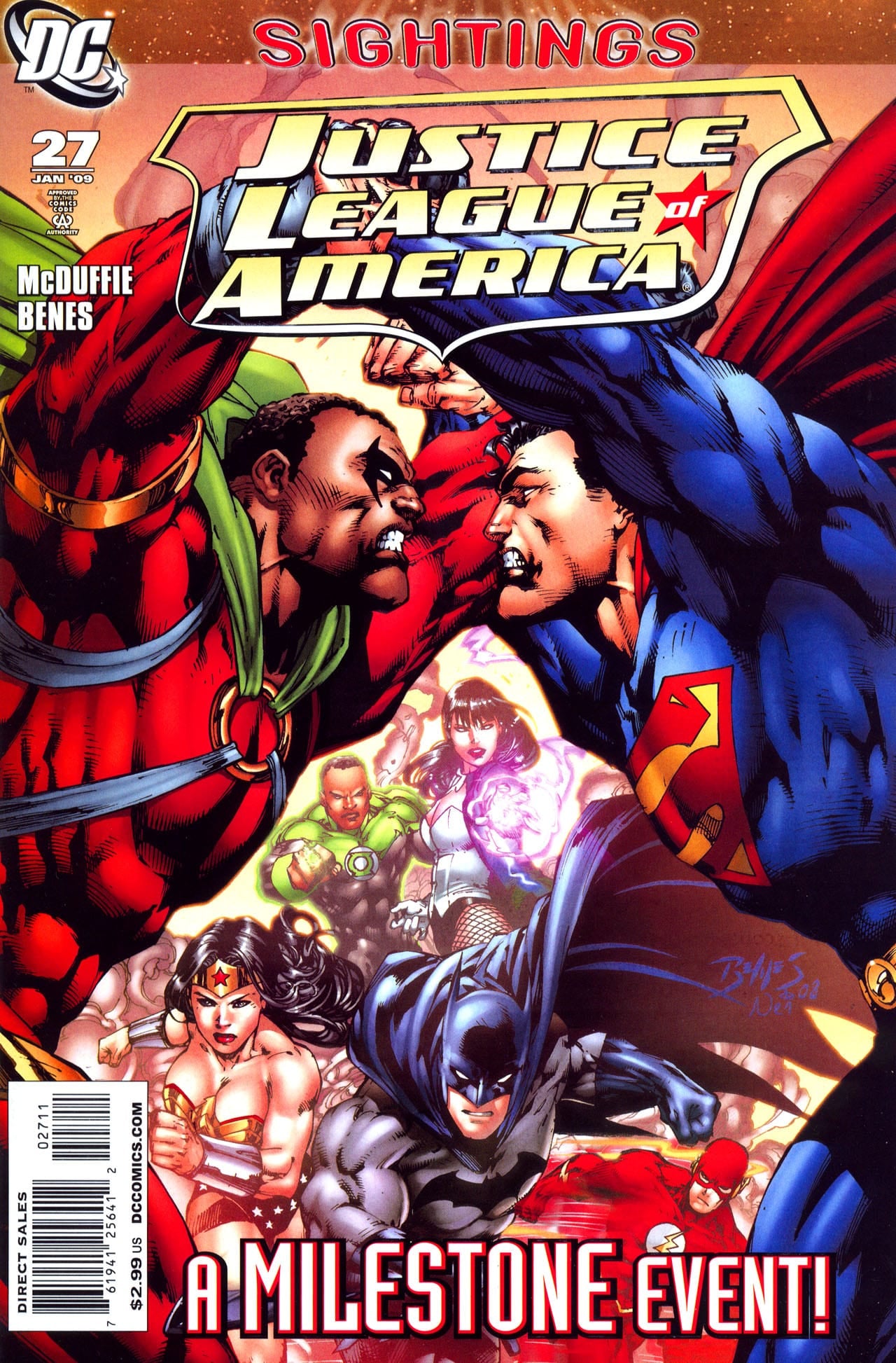 DC Comics COMIC BOOK Justice League of America #27 (VF/NM)