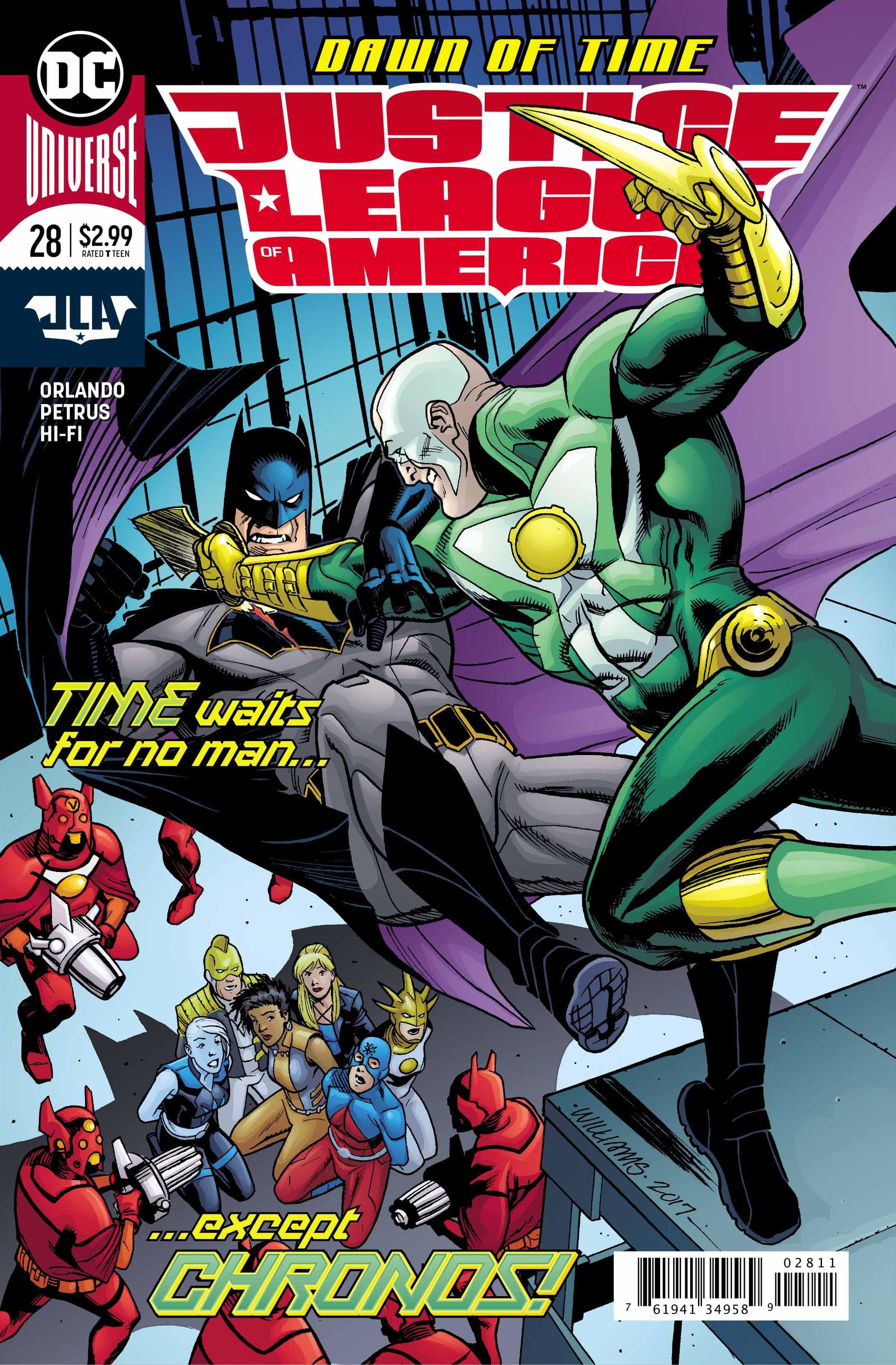 DC Comics COMIC BOOK Justice League of America #28 - CVR A (VF)