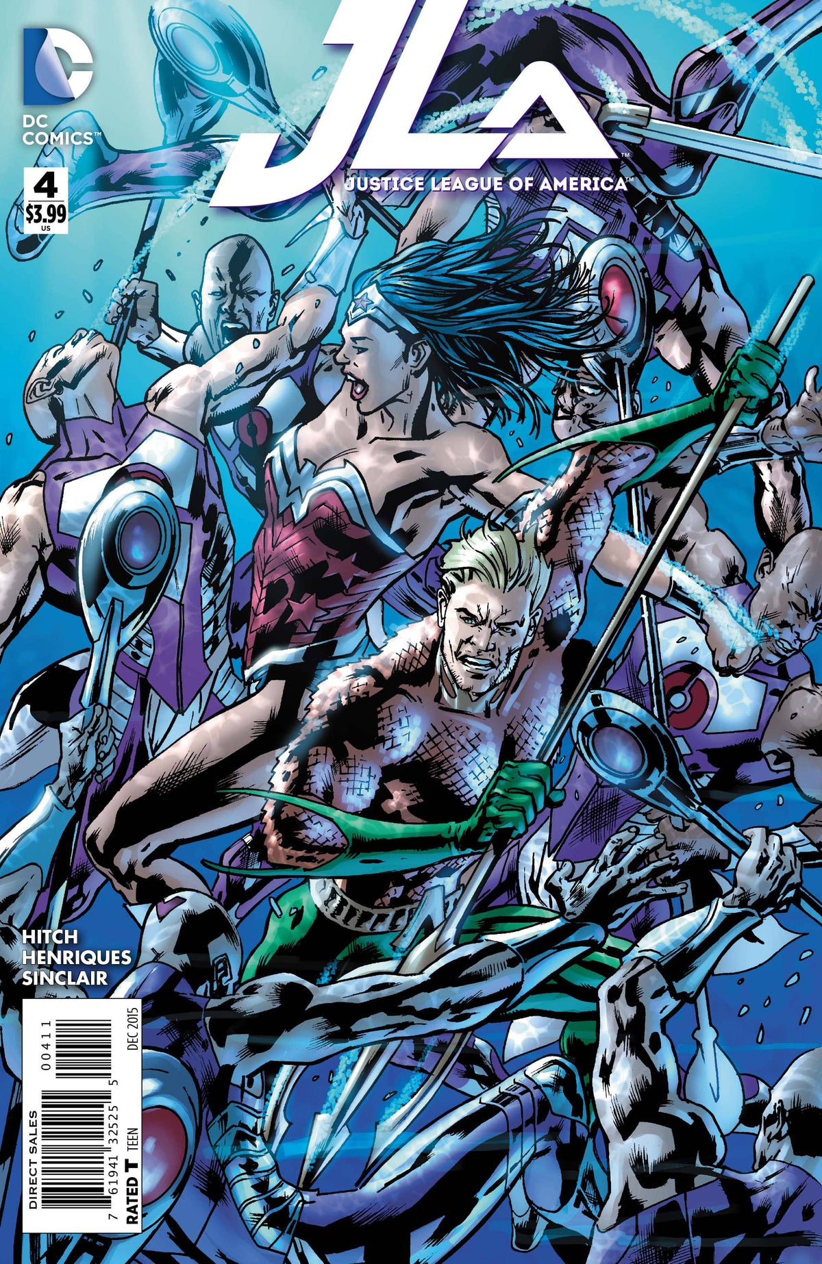 DC Comics COMIC BOOK Justice League of America #4 - CVR A (VF)