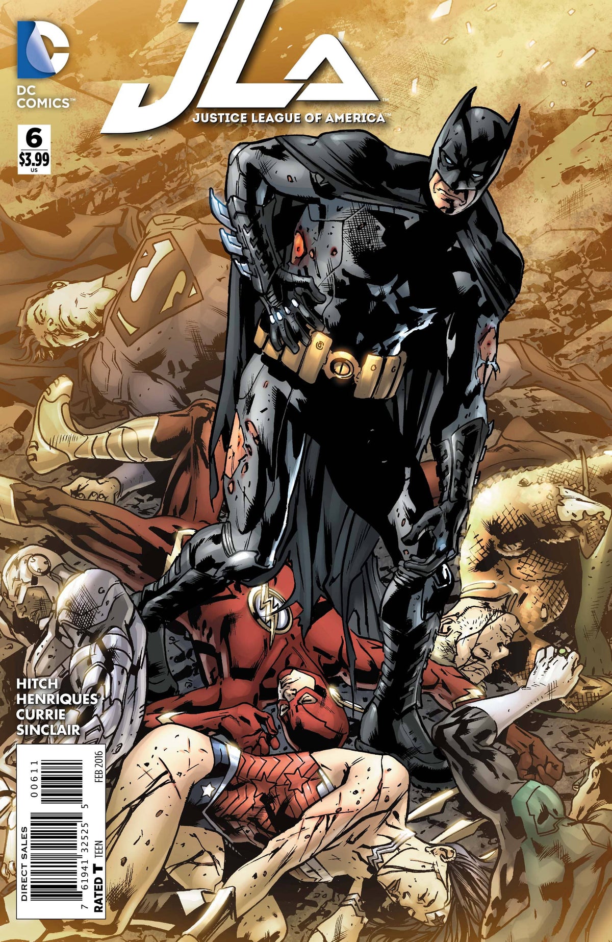 DC Comics COMIC BOOK Justice League of America #6 - CVR A (VF)