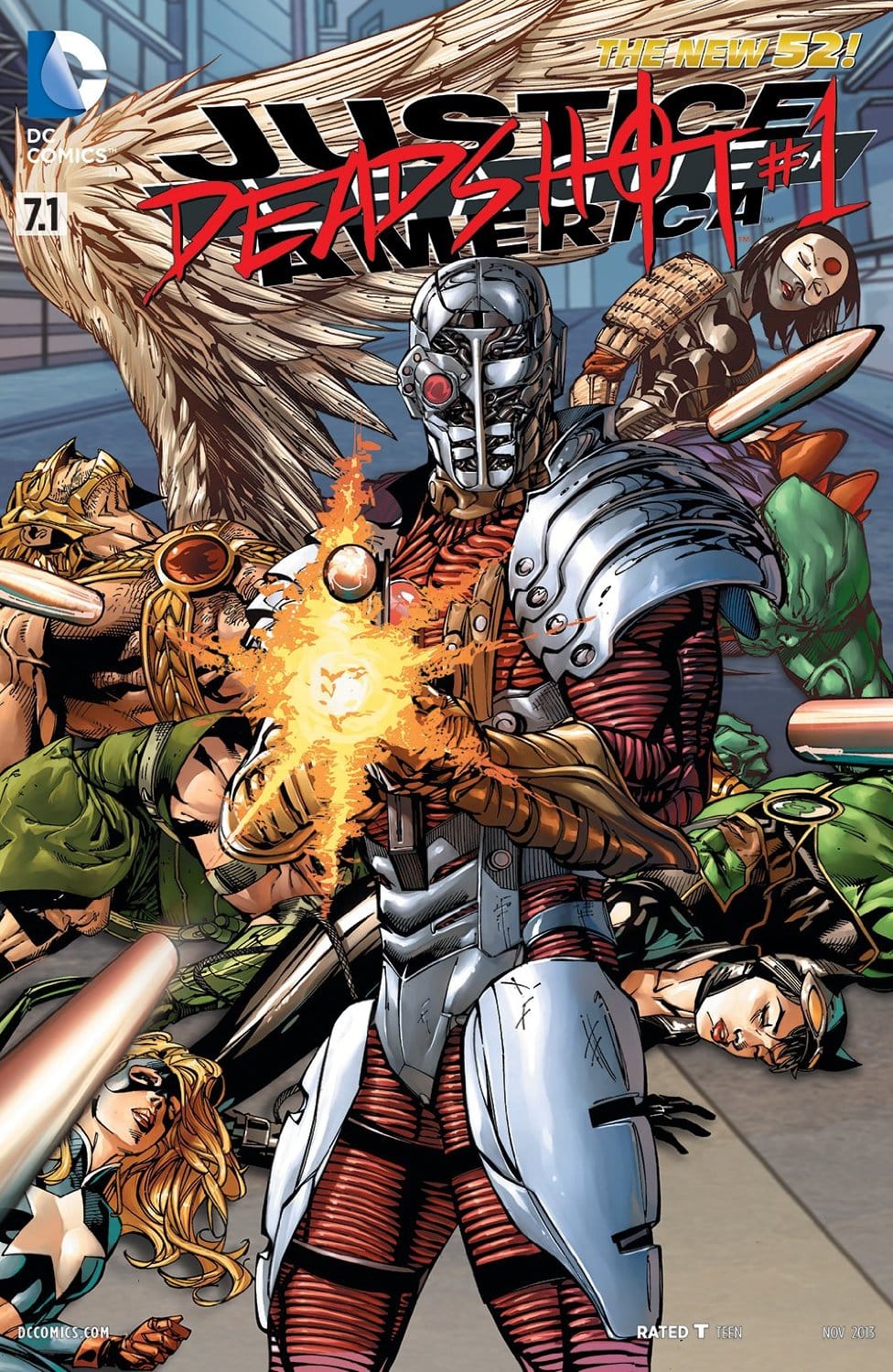 DC Comics COMIC BOOK Justice League of America #7.1 - CVR B 2nd Print (VF)