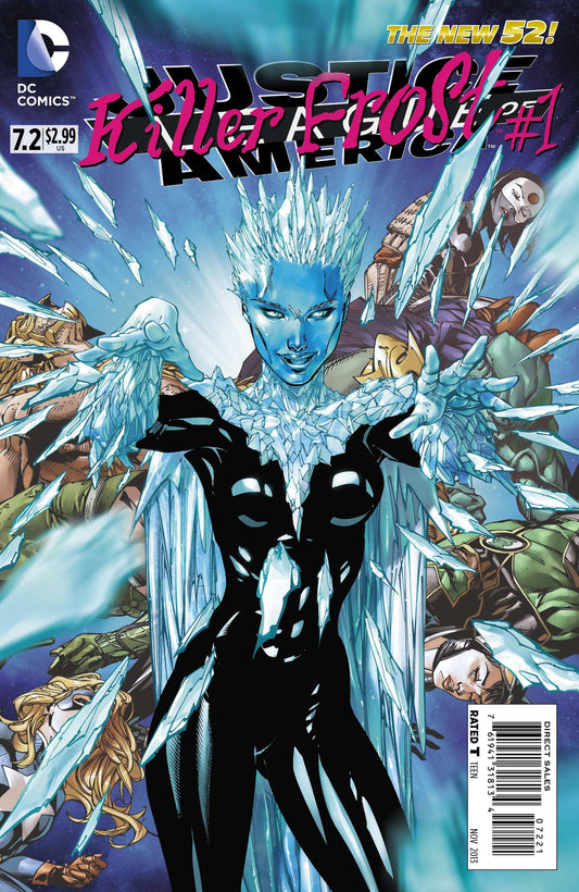 DC Comics COMIC BOOK Justice League of America #7.2 - CVR B 2nd Print (VF)