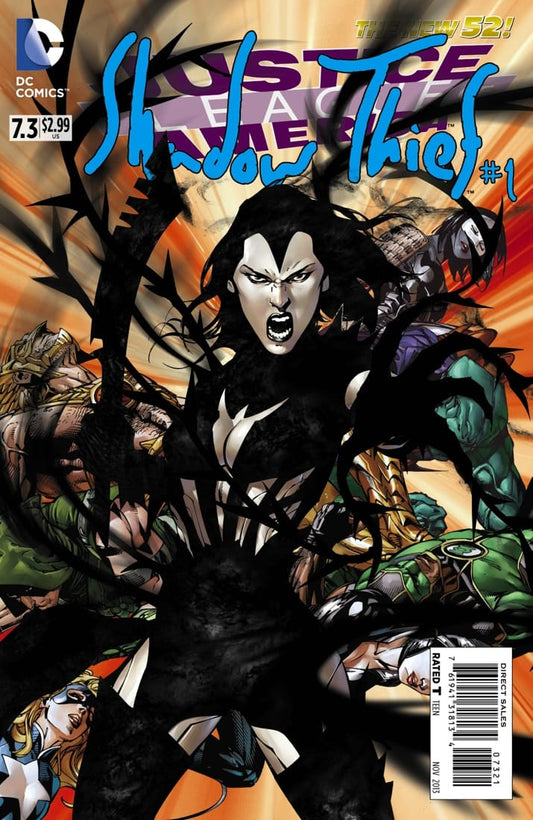 DC Comics COMIC BOOK Justice League of America #7.3 - CVR B 2nd Print (VF)