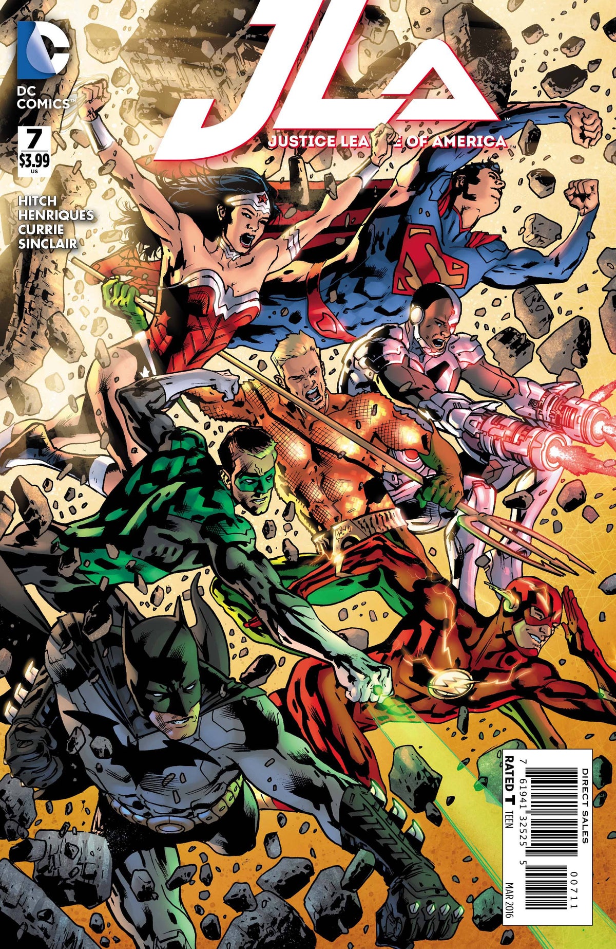 DC Comics COMIC BOOK Justice League of America #7 - CVR A (VF)
