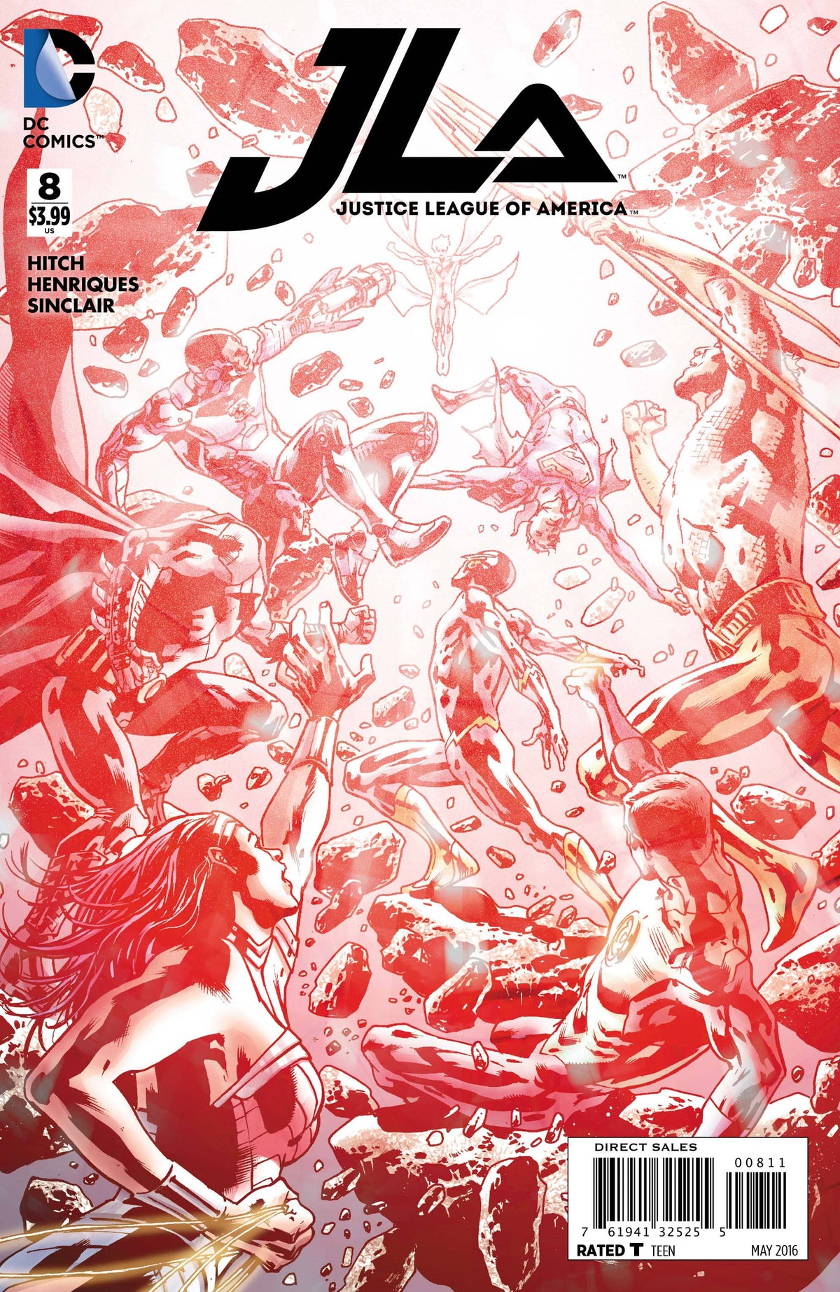 DC Comics COMIC BOOK Justice League of America #8 - CVR A (VF)