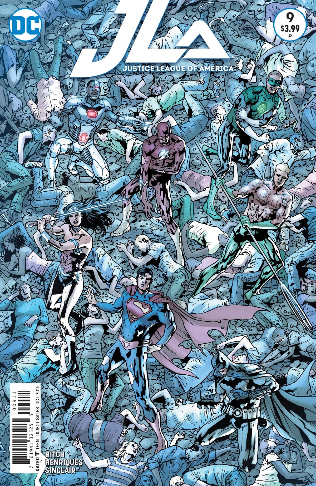 DC Comics COMIC BOOK Justice League of America #9 - CVR A (VF)