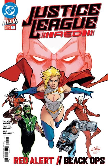 DC Comics COMIC BOOK JUSTICE LEAGUE RED #1 (OF 6) CVR A CLAYTON HENRY