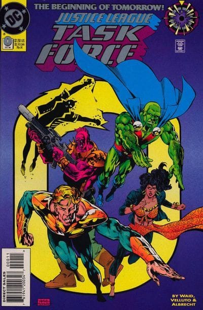DC Comics COMIC BOOK Justice League Task Force #0 (VF/NM)