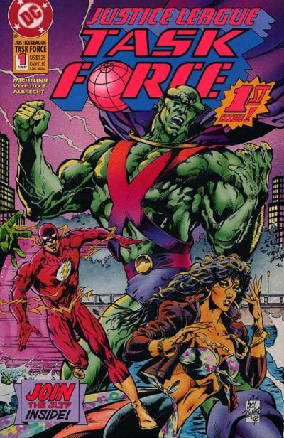 DC Comics COMIC BOOK Justice League Task Force #1 (VF/NM)