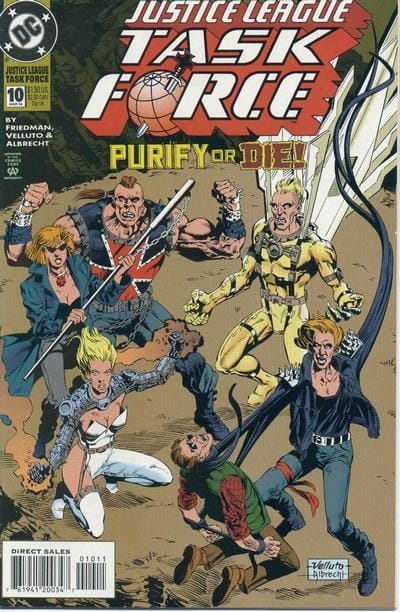 DC Comics COMIC BOOK Justice League Task Force #10 (VF/NM)