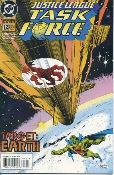 DC Comics COMIC BOOK Justice League Task Force #12 (VF/NM)