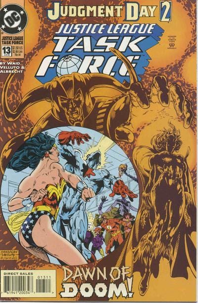 DC Comics COMIC BOOK Justice League Task Force #13 (VF/NM)