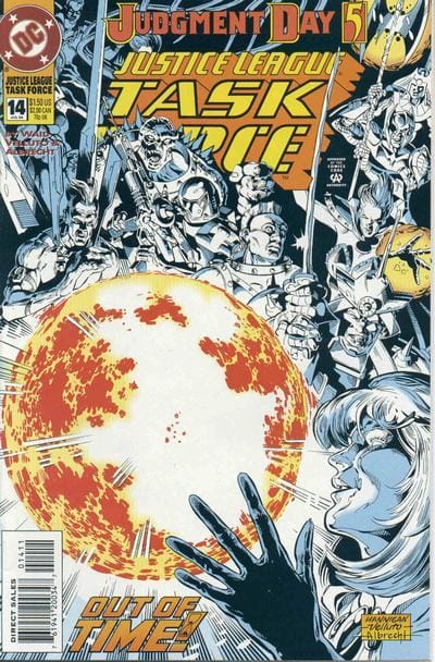 DC Comics COMIC BOOK Justice League Task Force #14 (VF/NM)