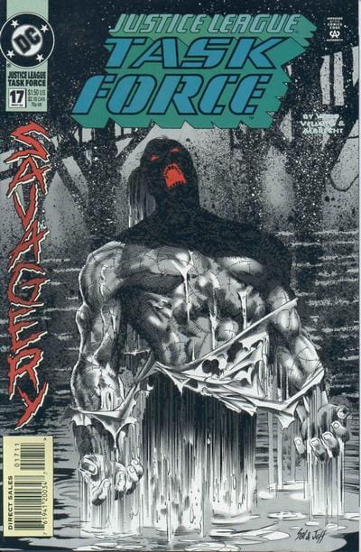 DC Comics COMIC BOOK Justice League Task Force #17 (VF/NM)