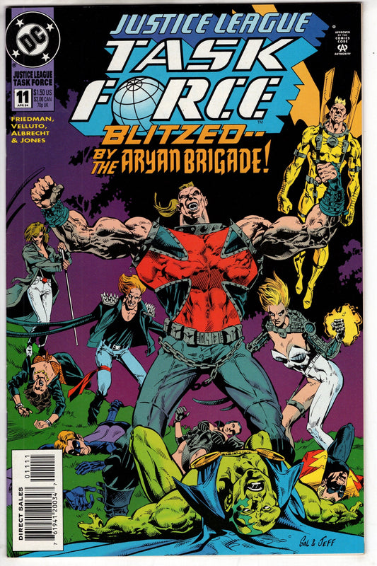 DC COMICS COMIC BOOK Justice League Task Force (1993 series) #11