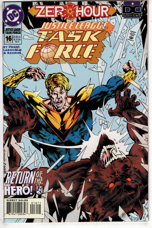 DC COMICS COMIC BOOK Justice League Task Force (1993 series) #16