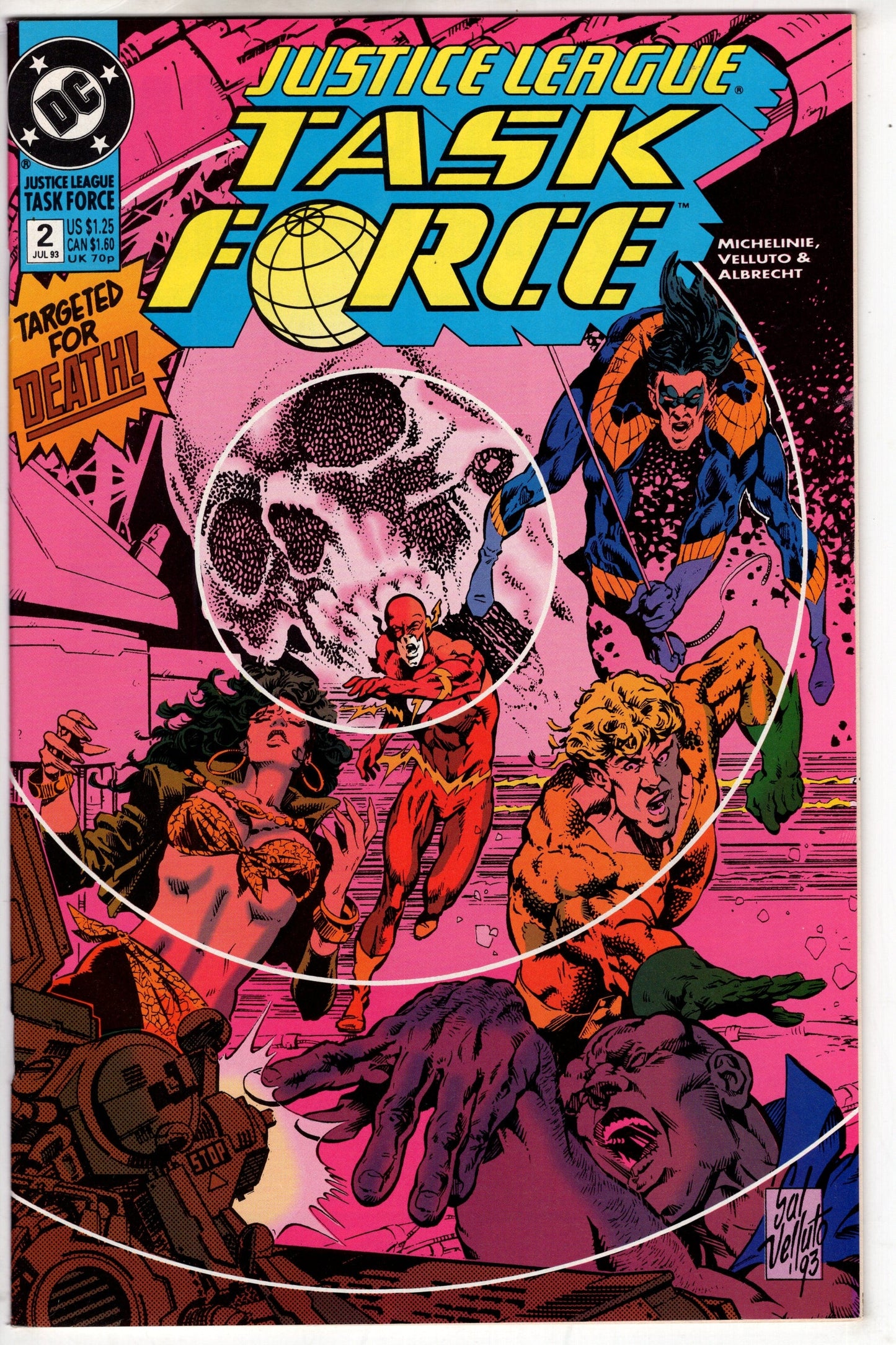 DC COMICS COMIC BOOK Justice League Task Force (1993 series) #2