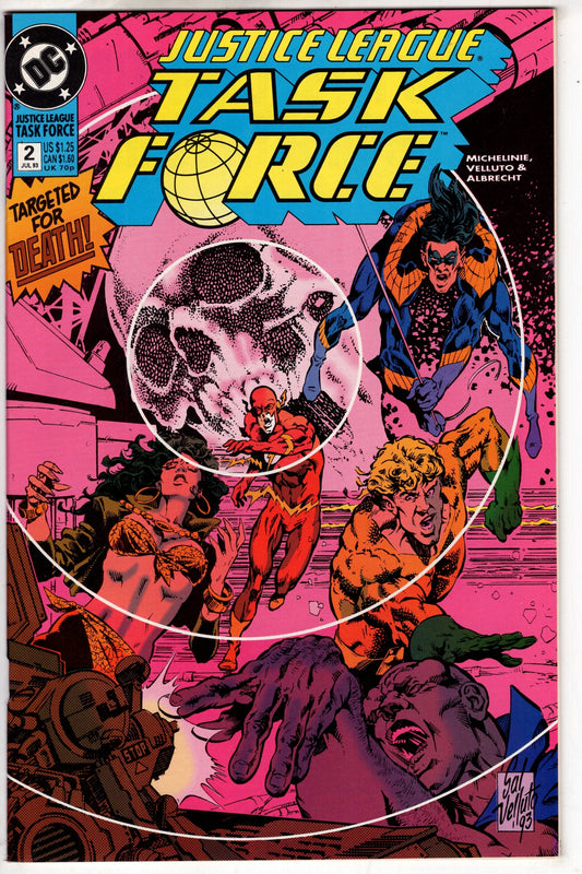 DC COMICS COMIC BOOK Justice League Task Force (1993 series) #2