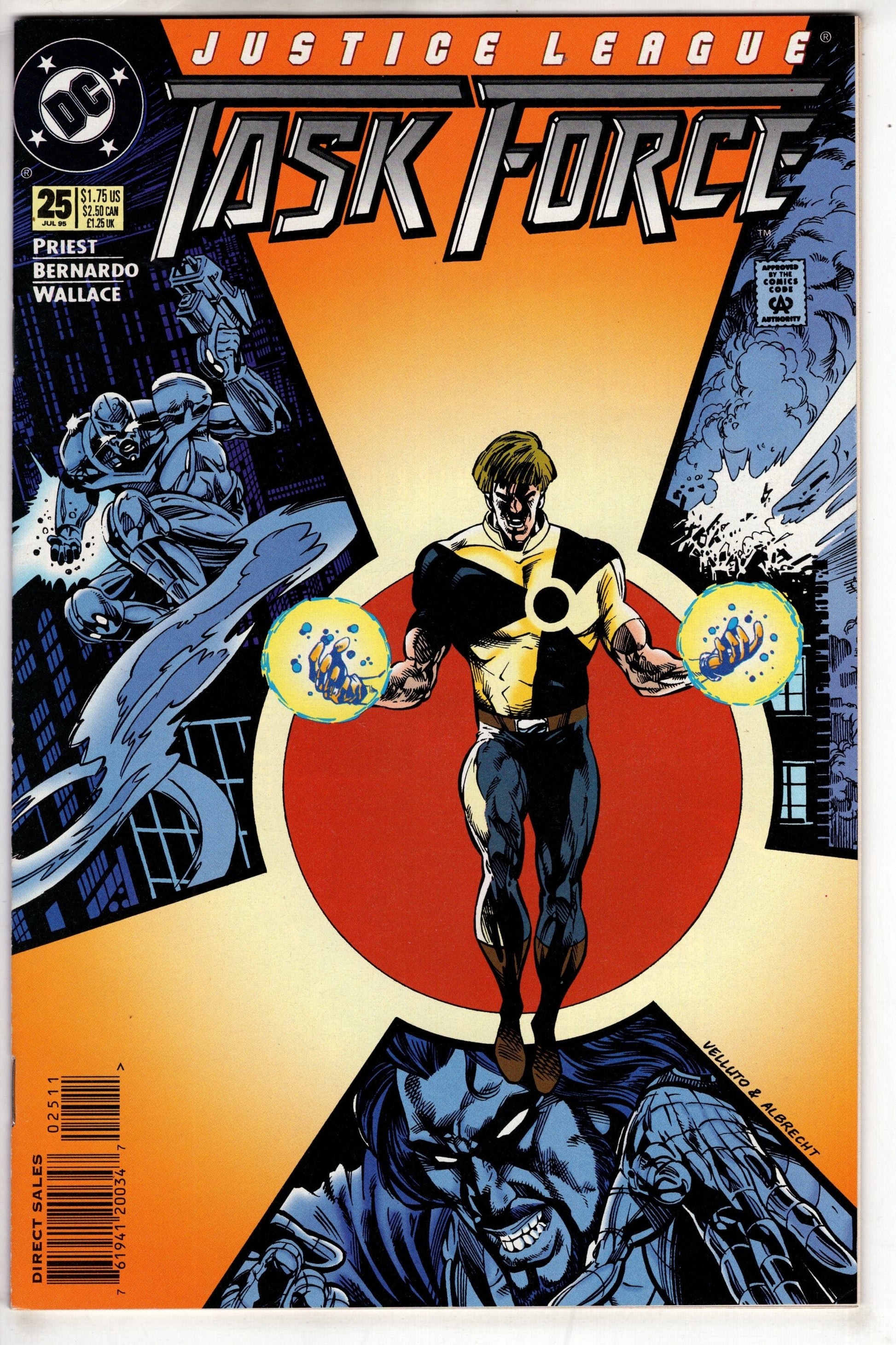 DC COMICS COMIC BOOK Justice League Task Force (1993 series) #25