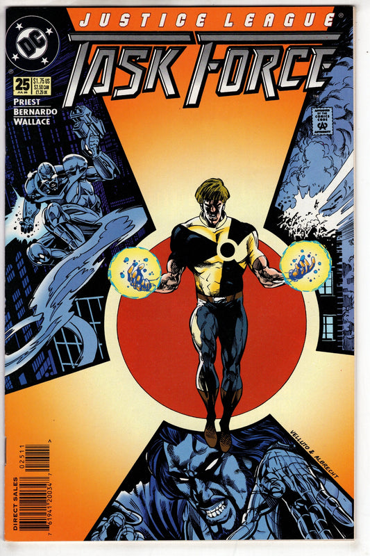 DC COMICS COMIC BOOK Justice League Task Force (1993 series) #25