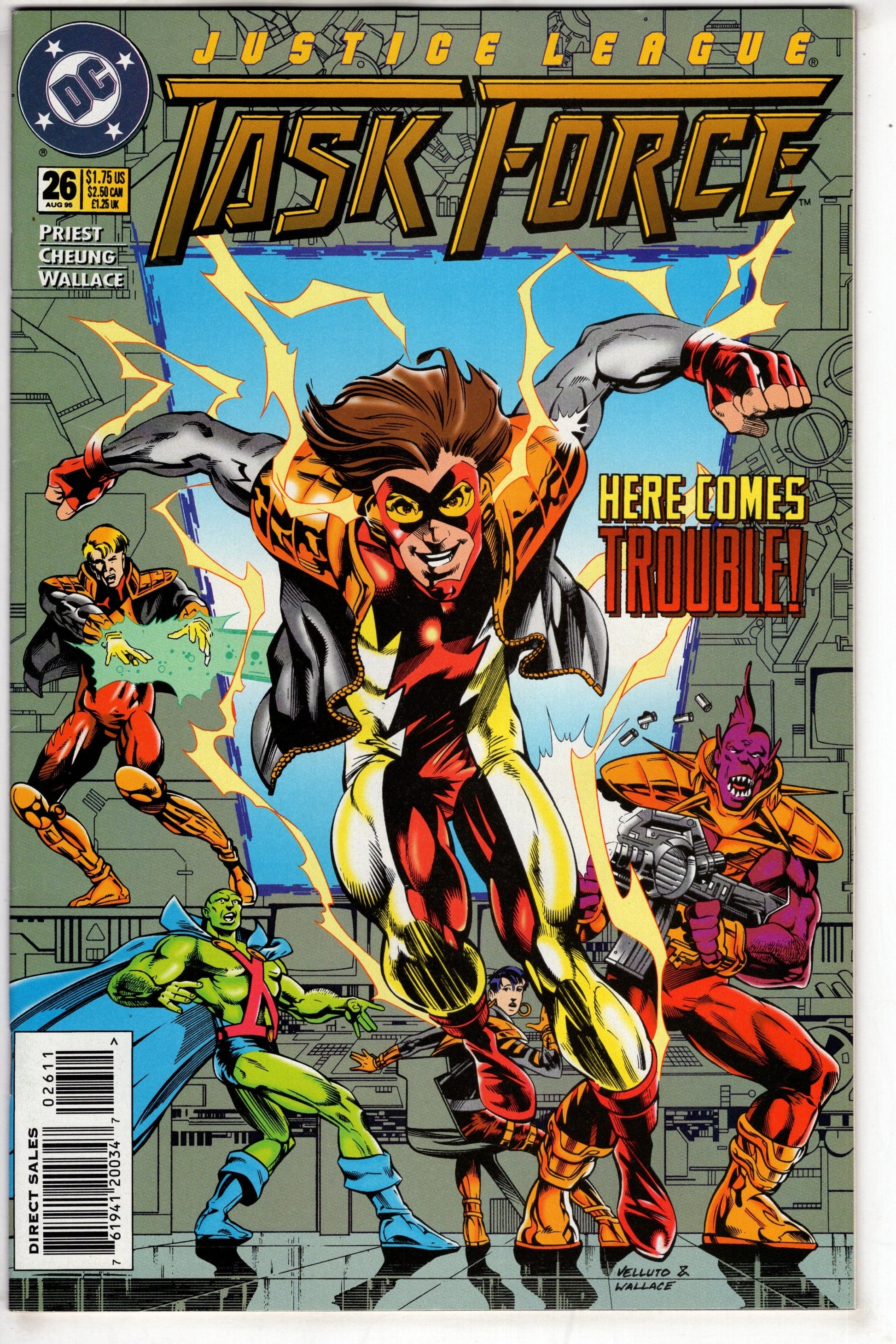 DC COMICS COMIC BOOK Justice League Task Force (1993 series) #26