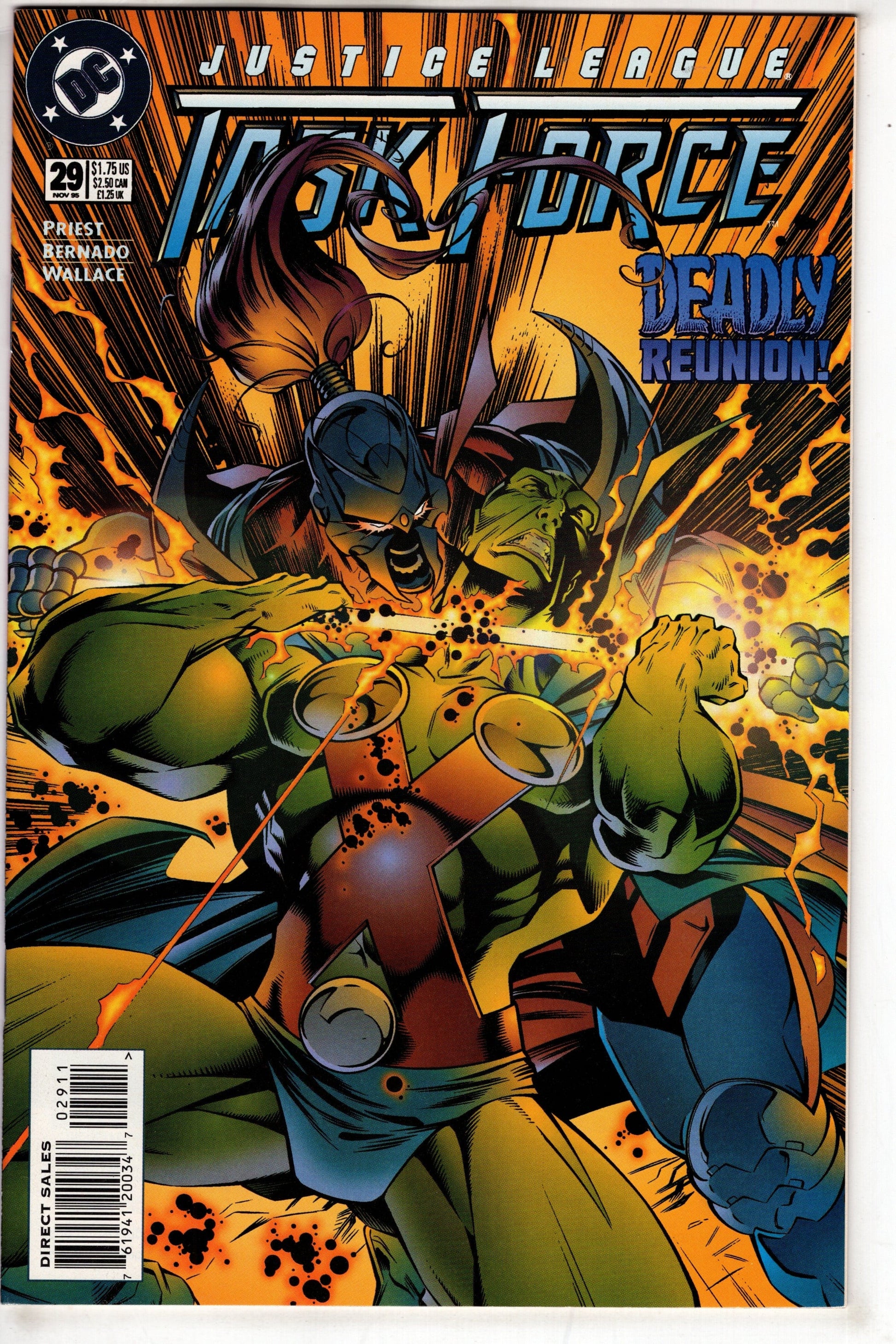 DC COMICS COMIC BOOK Justice League Task Force (1993 series) #29