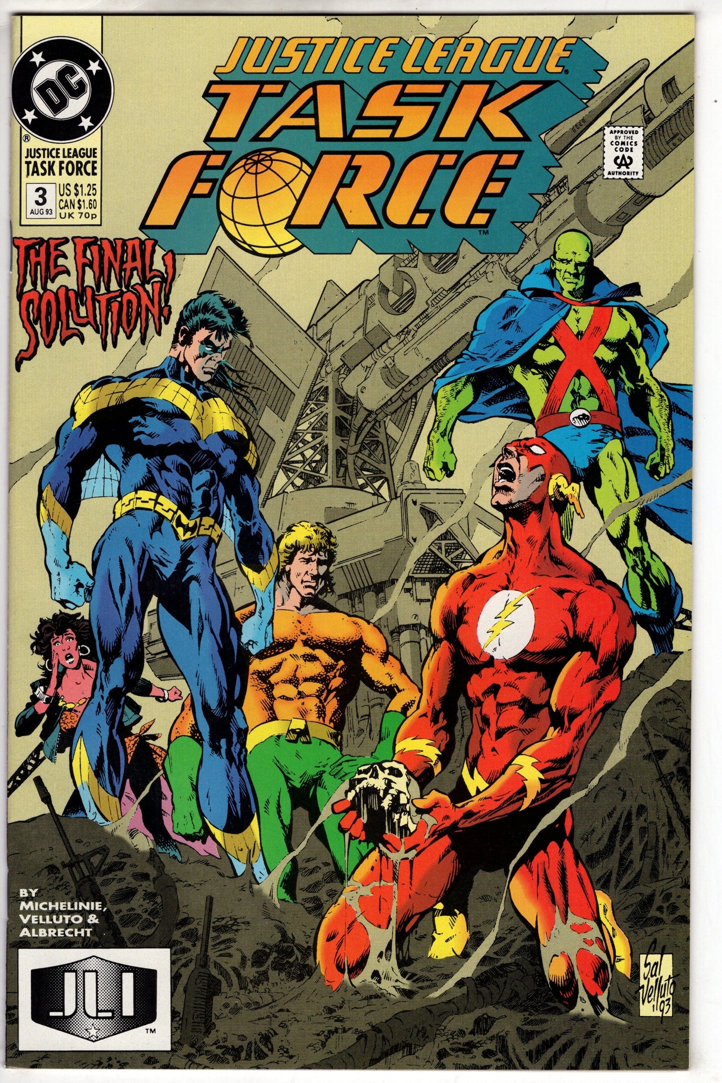DC COMICS COMIC BOOK Justice League Task Force (1993 series) #3