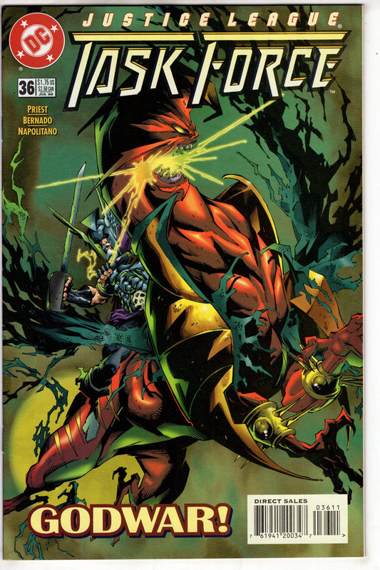 DC COMICS COMIC BOOK Justice League Task Force (1993 series) #36