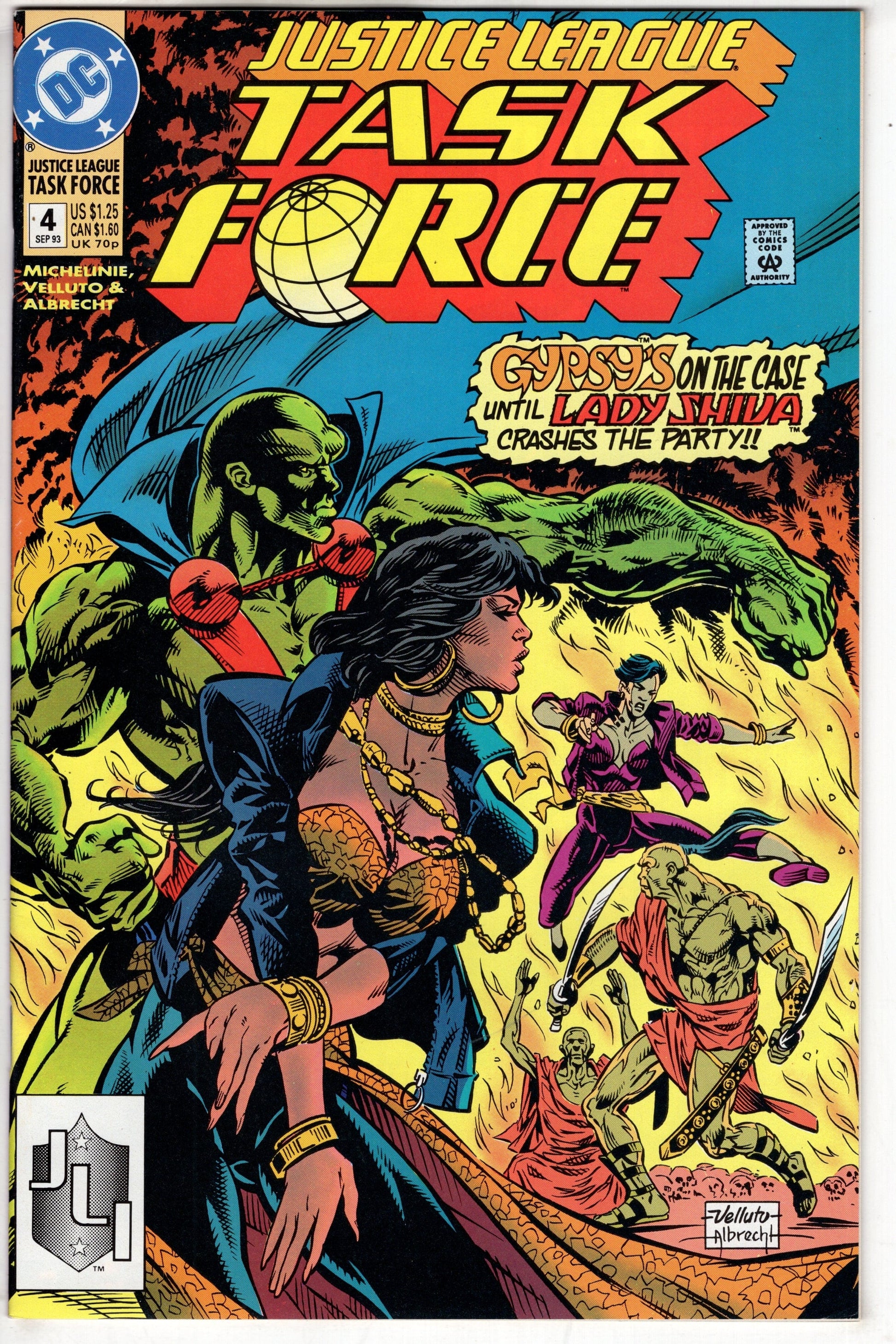 DC COMICS COMIC BOOK Justice League Task Force (1993 series) #4