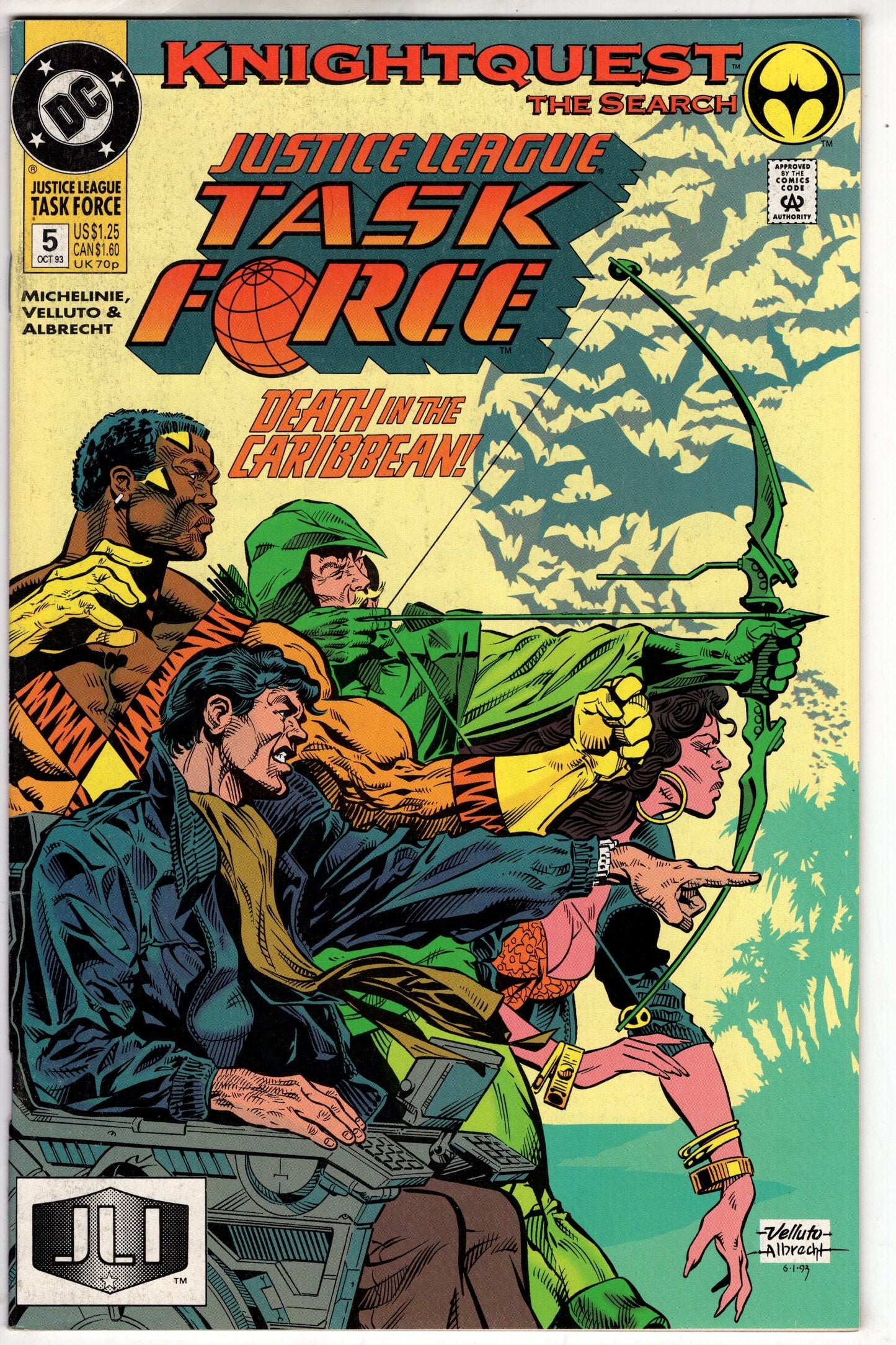DC COMICS COMIC BOOK Justice League Task Force (1993 series) #5